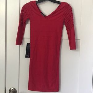 bebe bodycon dress